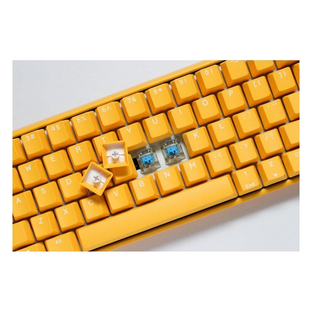 Ducky One 3 Mini Yellow Ducky RGB Mechanical Keyboard - Cherry MX Blue