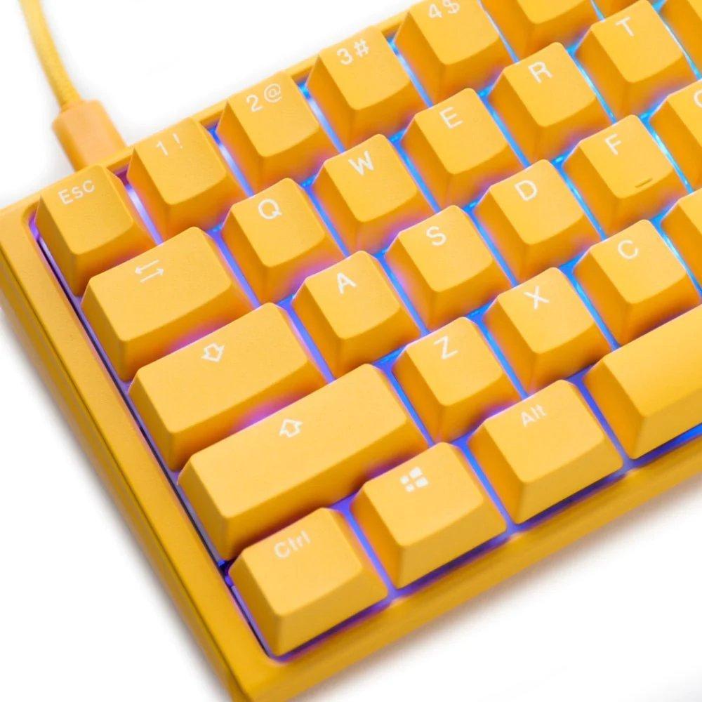Ducky One 3 Mini Yellow Ducky RGB Mechanical Keyboard - Cherry MX Blue