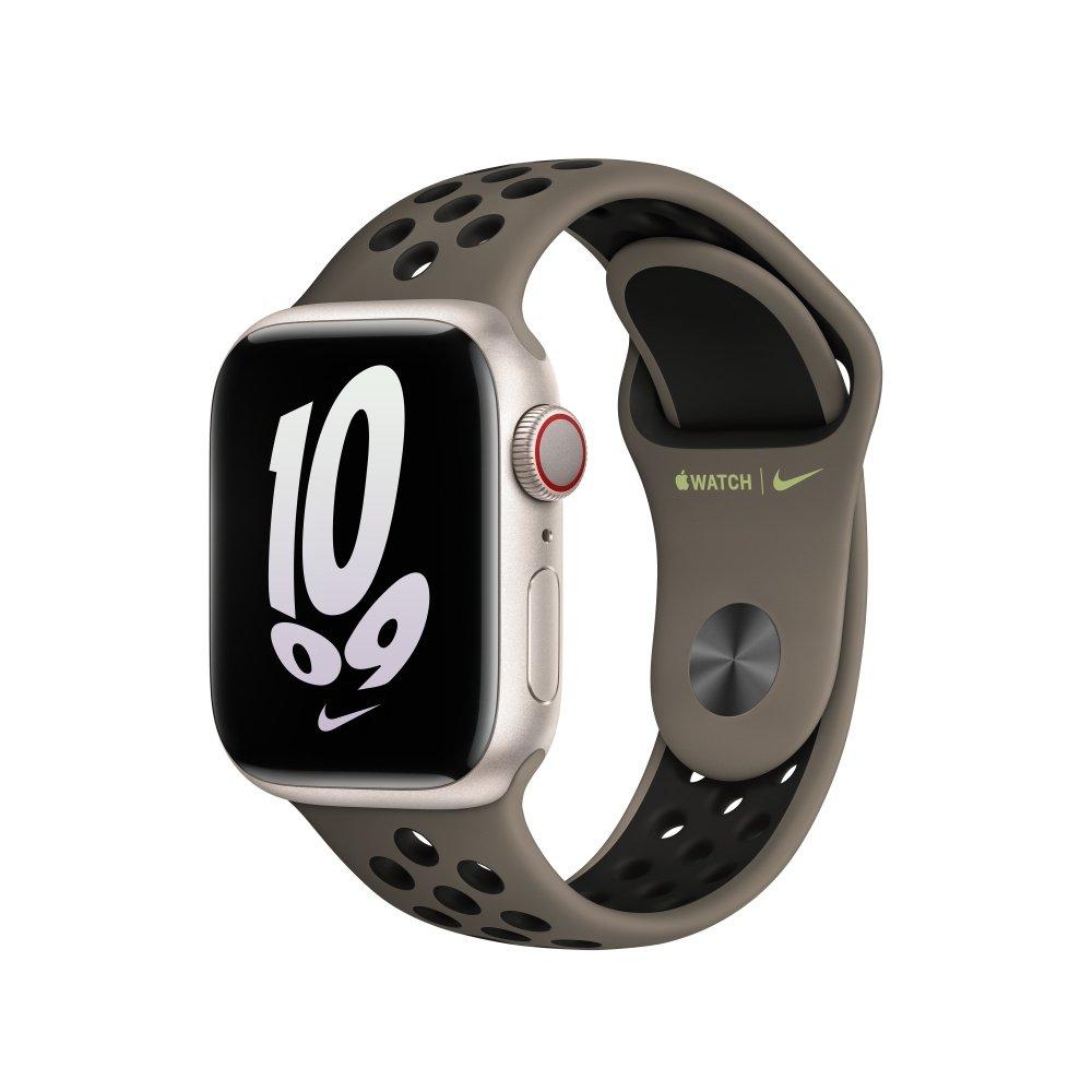 Apple 41mm Nike Sport Band - Olive Grey/Black