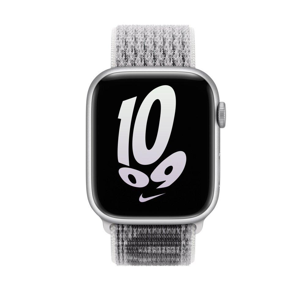 Apple Watch 45mm Nike Sport Loop - Black / White