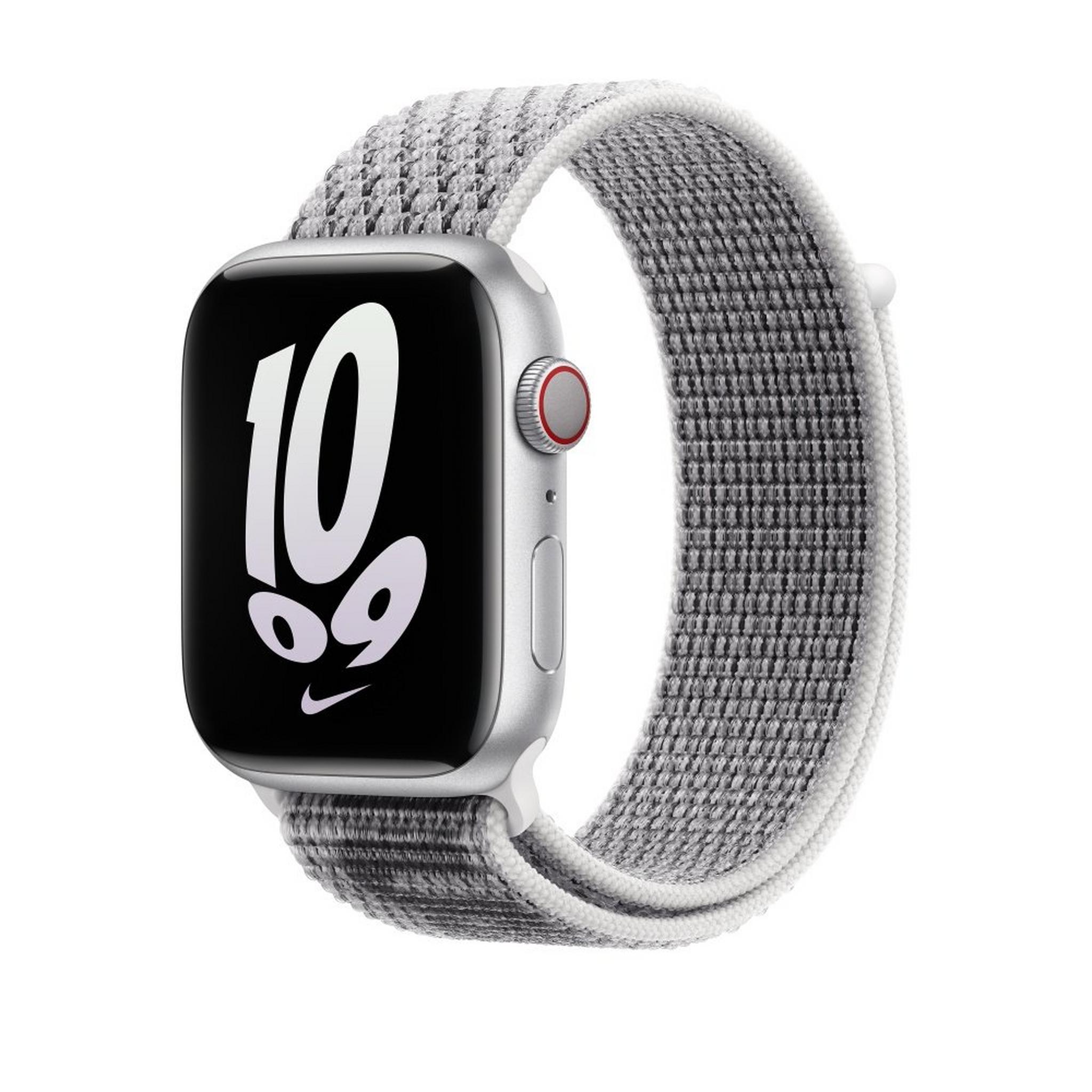 Apple Watch 45mm Nike Sport Loop - Black / White