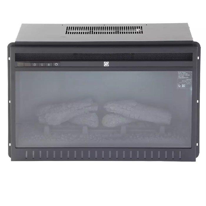 طاولة تلفزيون 80 بوصة مع مدفأة كهربائية من ونسا، A471-2 (SET) - بني