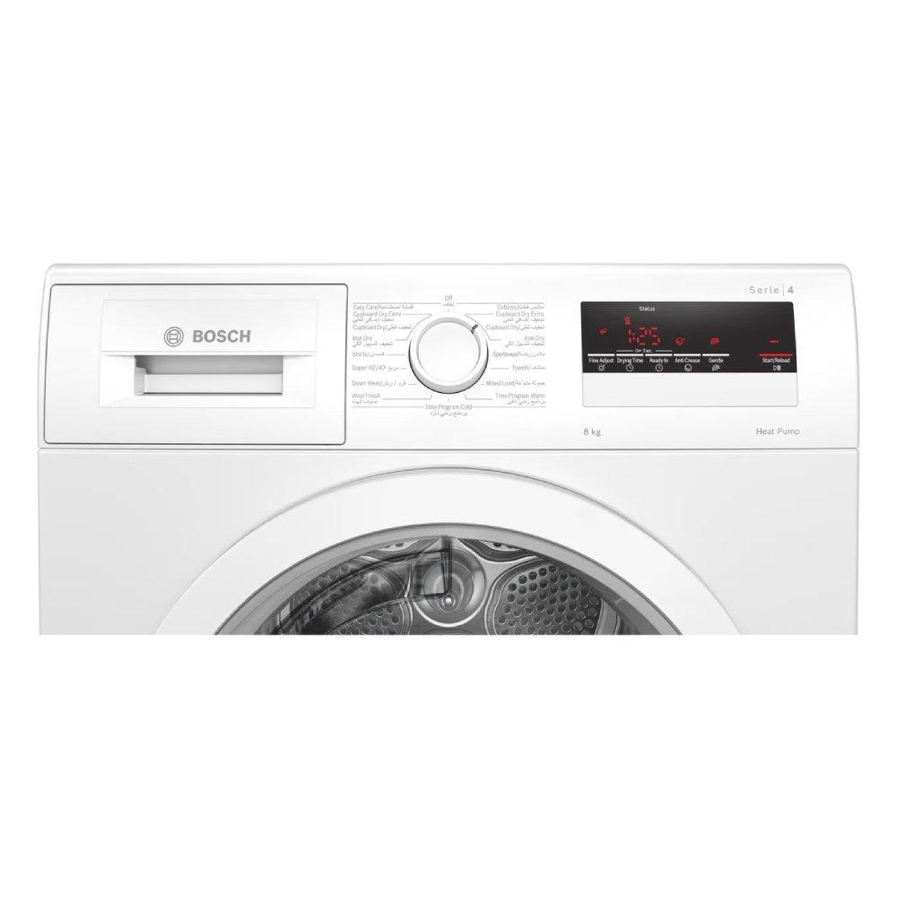 Bosch Front Loading Condensation Dryer, 8kg, WTH85V10GC - White