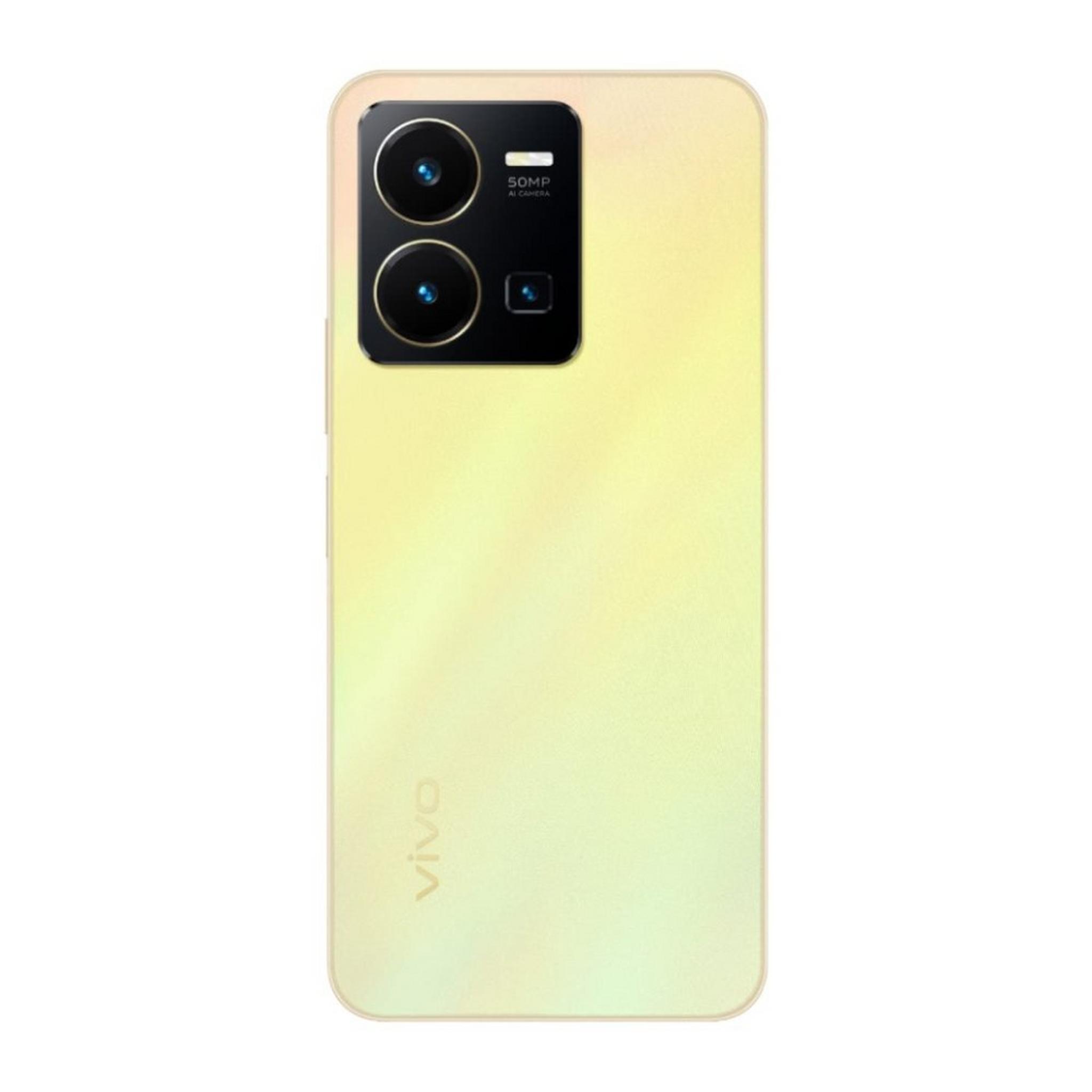 Vivo Y35 128GB Phone - Gold