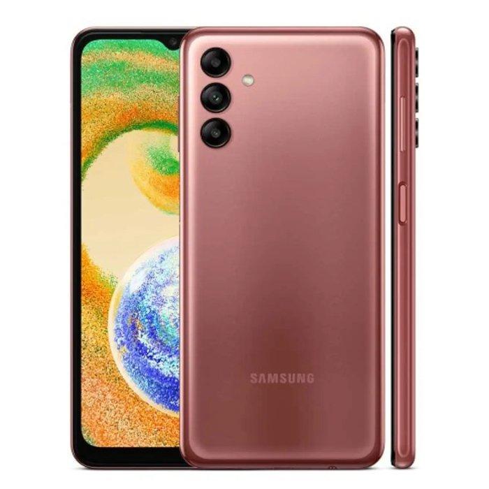 Buy Samsung a04s phone, 6. 5-inch, 64gb, 4gb ram, 50mp, sm-a047fzcgmea - copper in Saudi Arabia