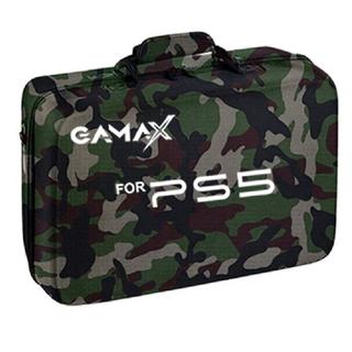 Buy Gamax storage bag for playstation 5, sc-ps5-ag - army green in Kuwait