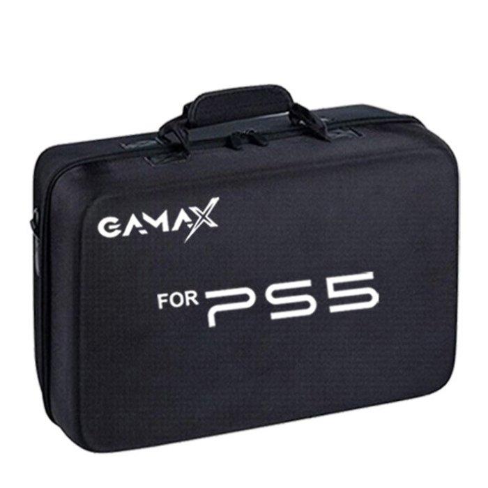حقيبة تخزين GaMaX لجهاز PlayStation 5 باللون الأسود