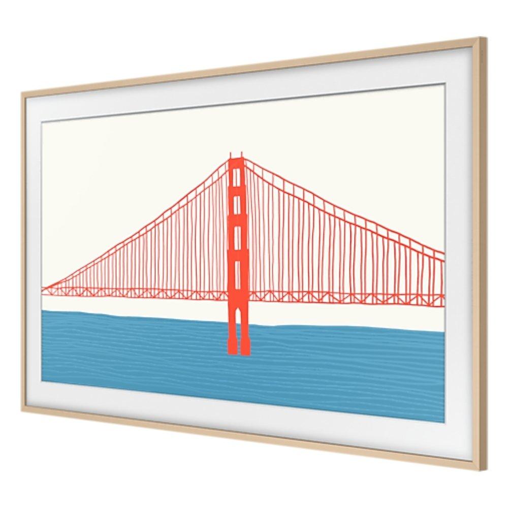 Samsung 85 Inch Customizable Frame for The Frame TV (Beige) | VG-SCFA85BEBRU
