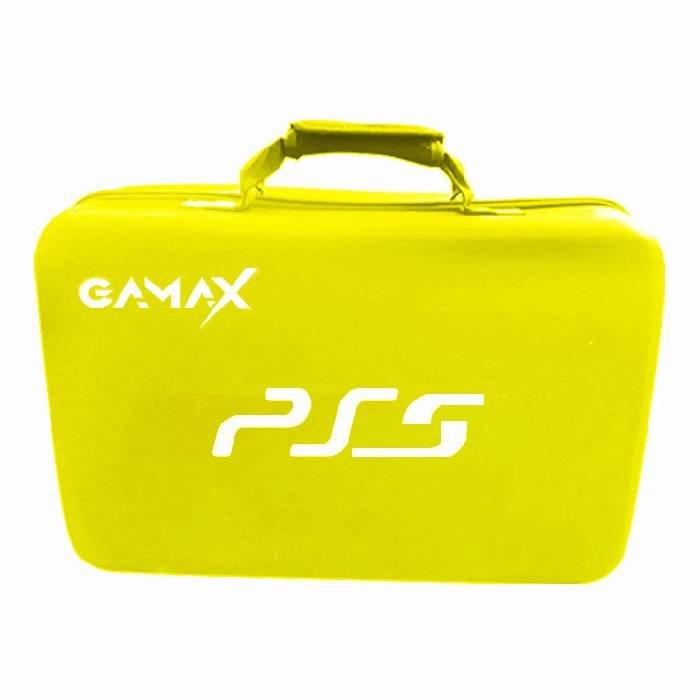 Buy Gamax storage bag for playstation 5, sc-ps5-yl – yellow in Kuwait