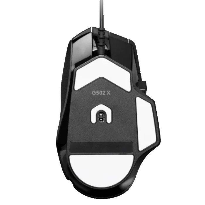 LOGITECH G502 X Wired Gaming Mouse,HERO 25K Gaming Sensor  - Black
