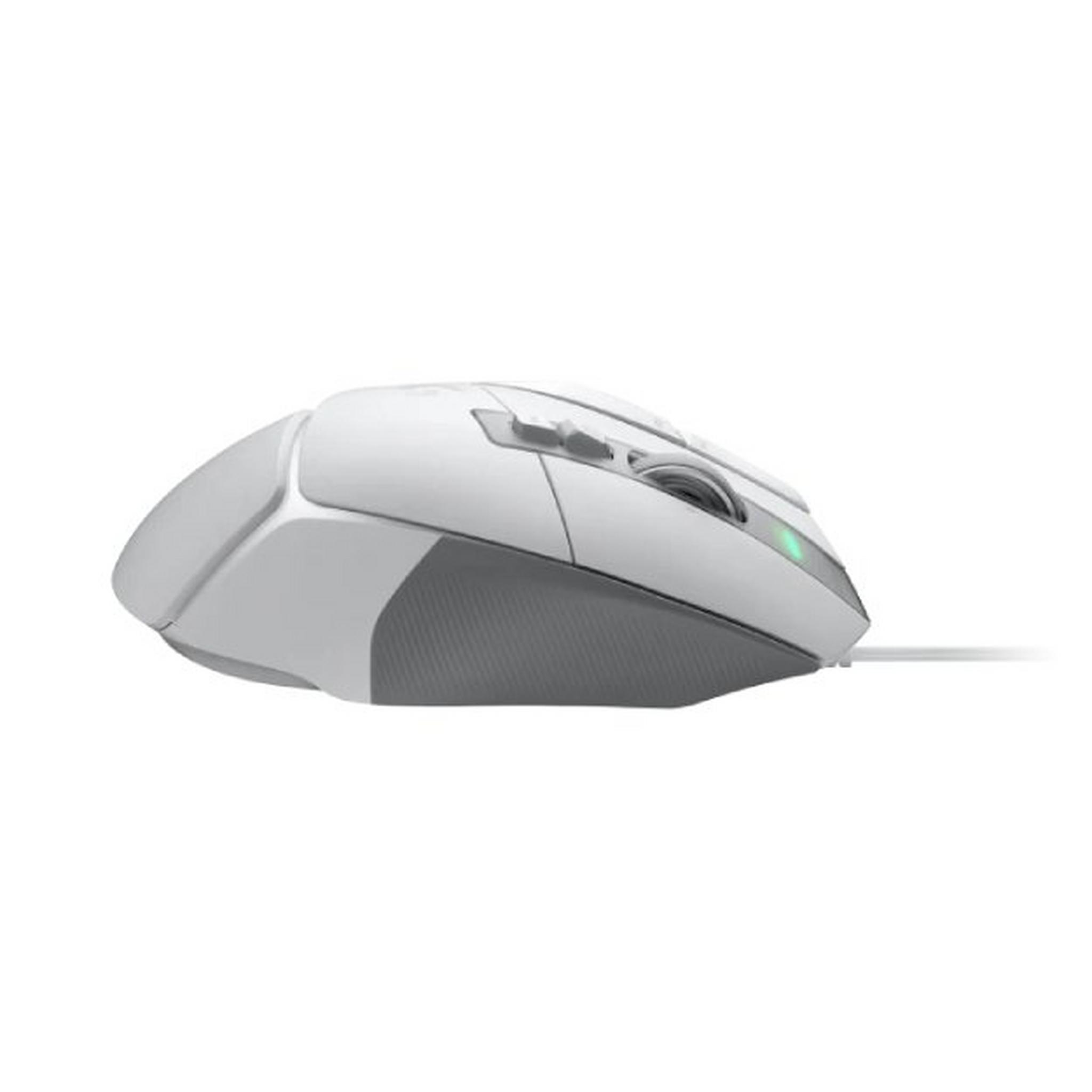 Logitech Gaming Mouse, Optical, Wired, G502X – White