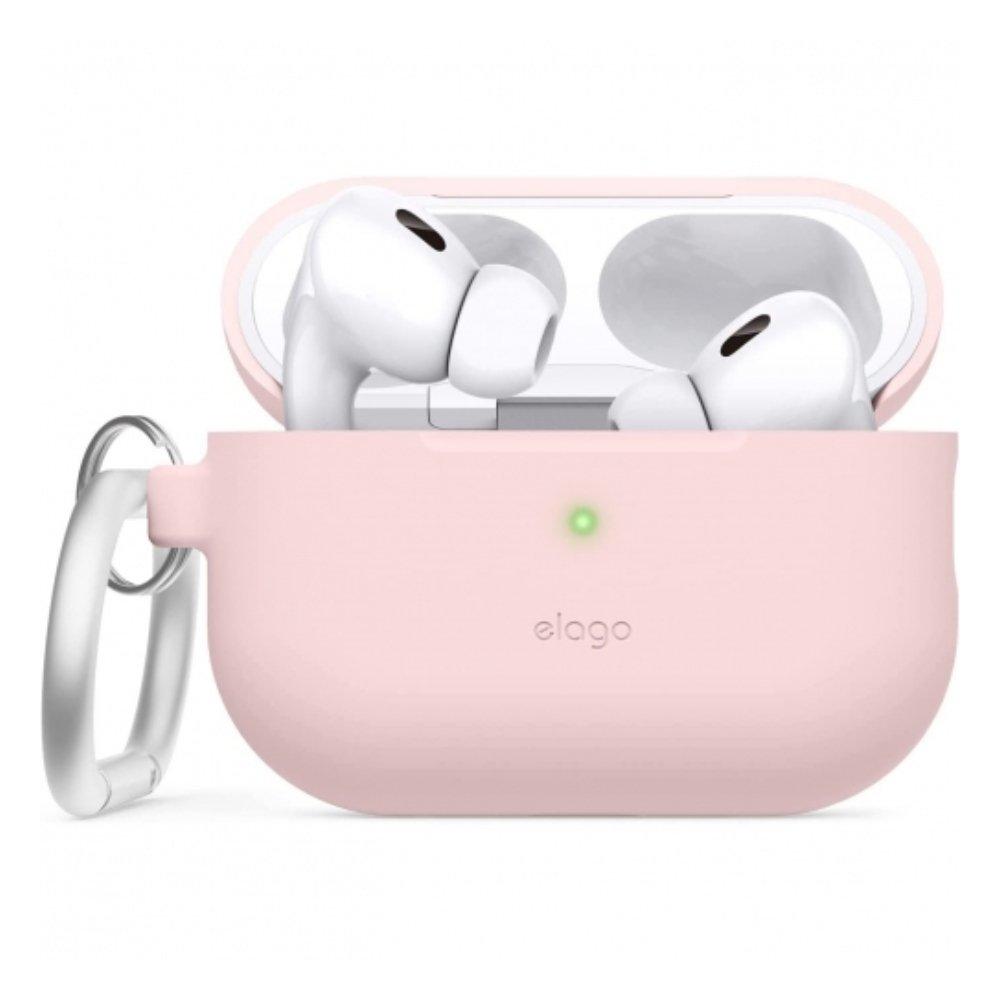Elago AirPods Pro 2 Silicone Hang Case Pink