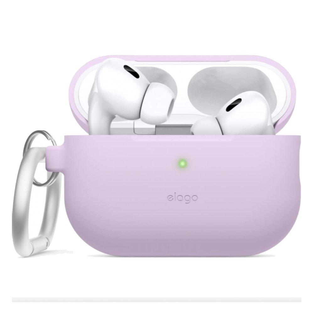 Elago AirPods Pro 2 Silicone Hang Case Lavender