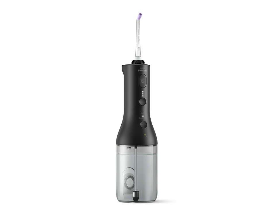 Philips Sonicare Water Flosser, HX3806/33 - Black and Silver
