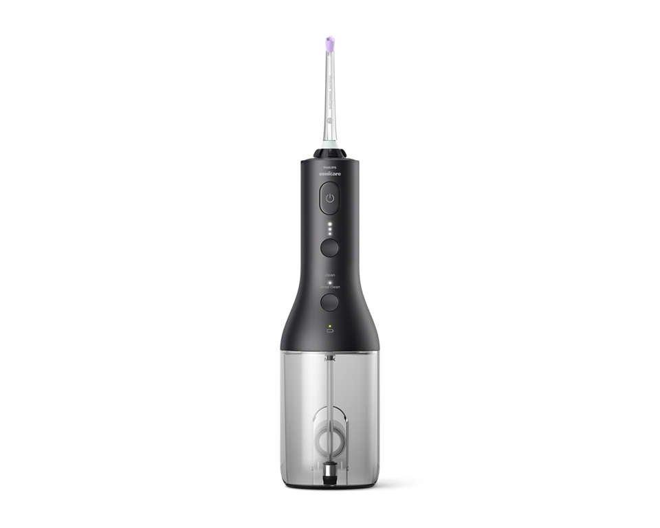 Philips Sonicare Water Flosser, HX3806/33 - Black and Silver