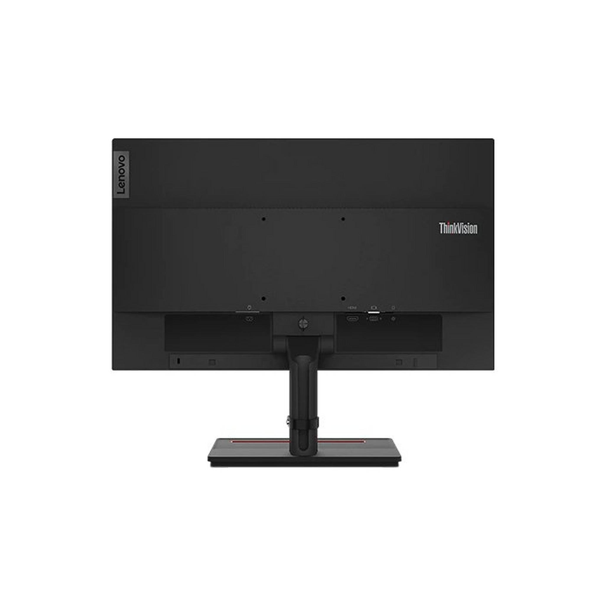 Lenovo S22e-20 Monitor, 21.5-inch, Resolution 1920x1080 – Black