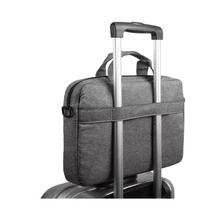 حقيبة تحميل علوي كاجوال لجهاز الكومبيوتر المحمول من لينوفو، مقاس 15.6-بوصة - رمادي