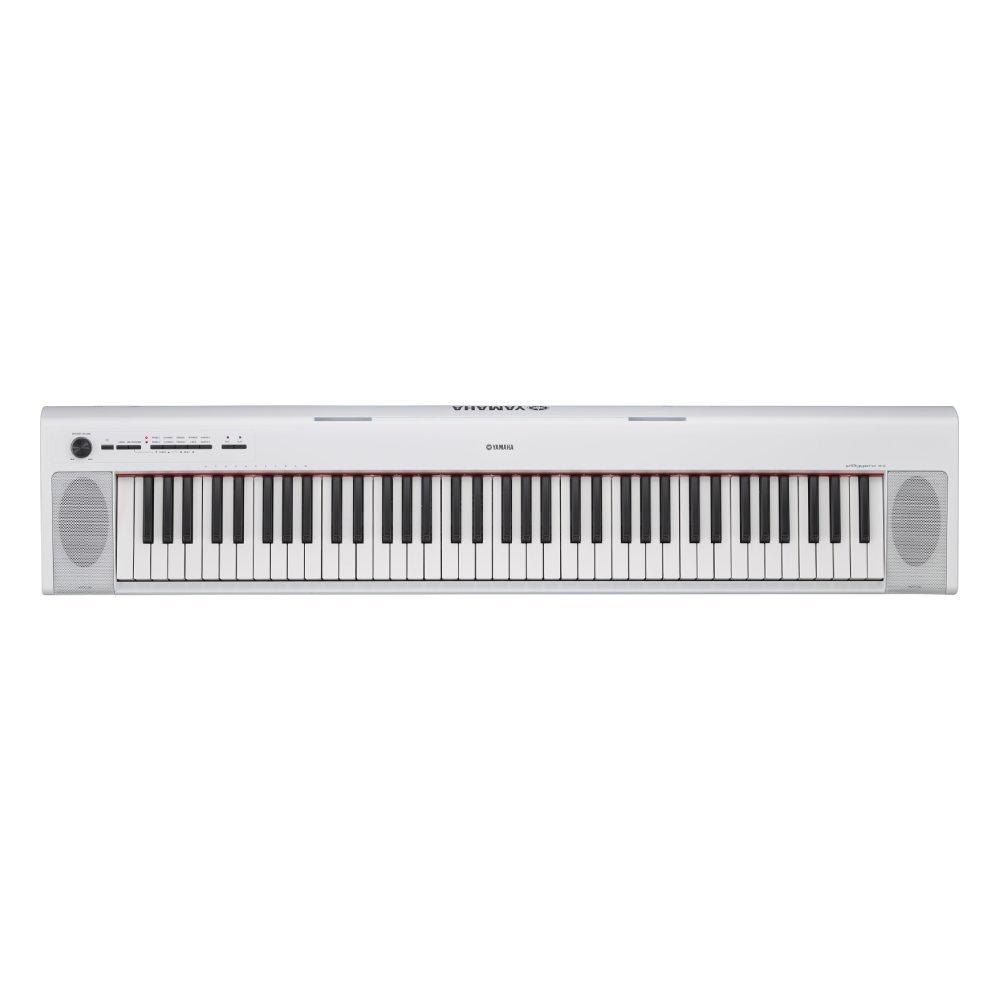 Buy Yamaha piaggero portable keyboard 76 keys (np-32wh) white in Saudi Arabia