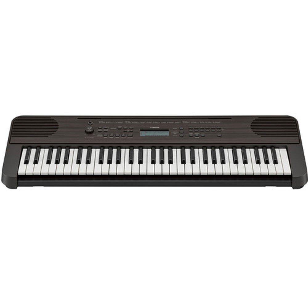 Buy Yamaha portable keyboard 61 keys (psr-e360dw) dark walnut in Kuwait