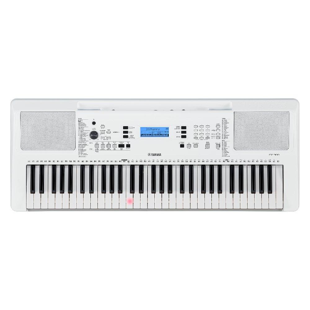 Buy Yamaha lighted 61 keys with touch sensitivity portable keyboard (ez-300) in Saudi Arabia