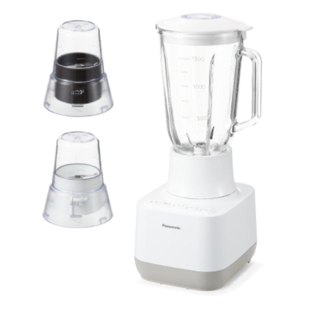 Buy Panasonic blender, 800w, 2l, mx-mg5421ctz - white in Kuwait