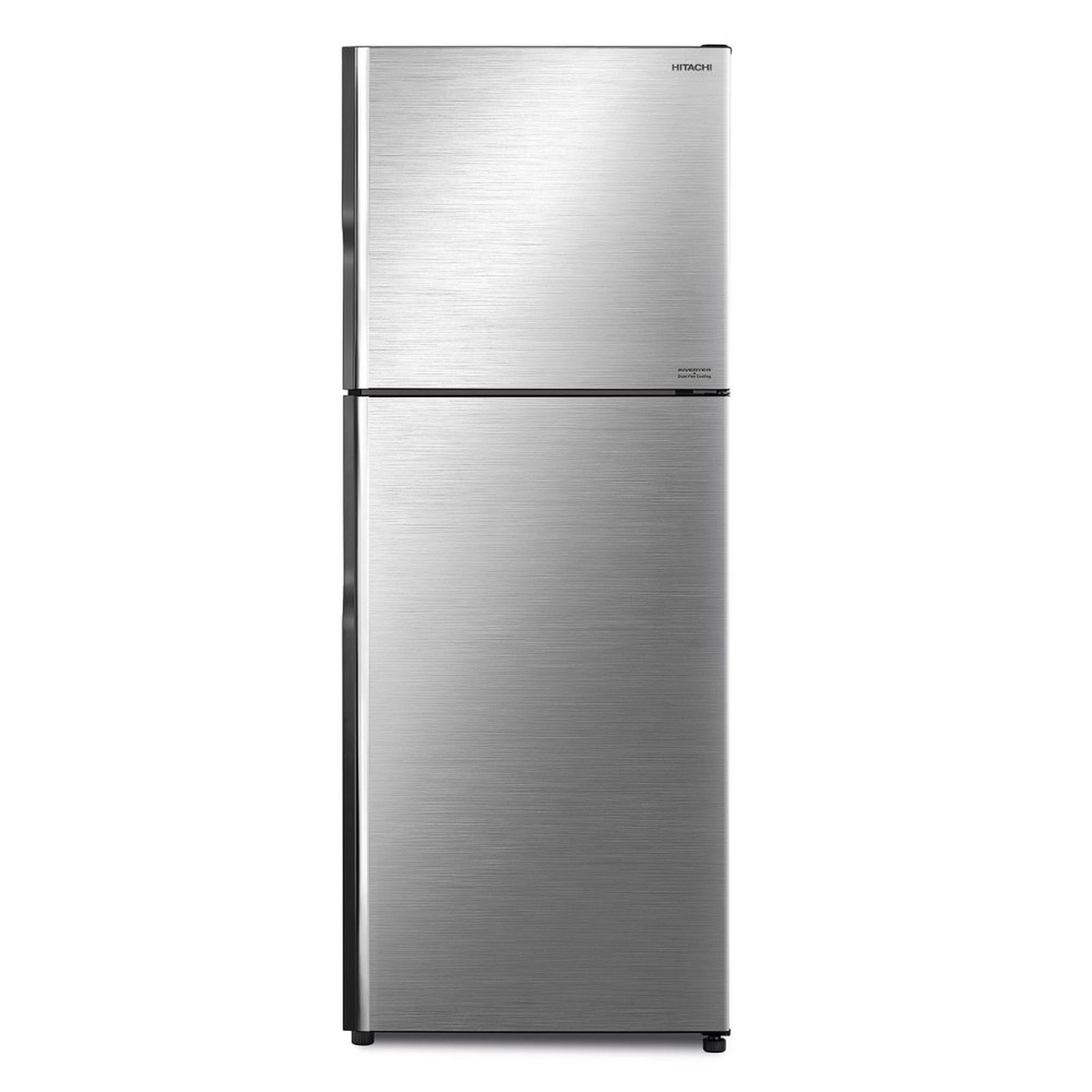 Hitachi 14.3 CFT Top Freezer Refrigerator Silver (R-VX470PS9K)