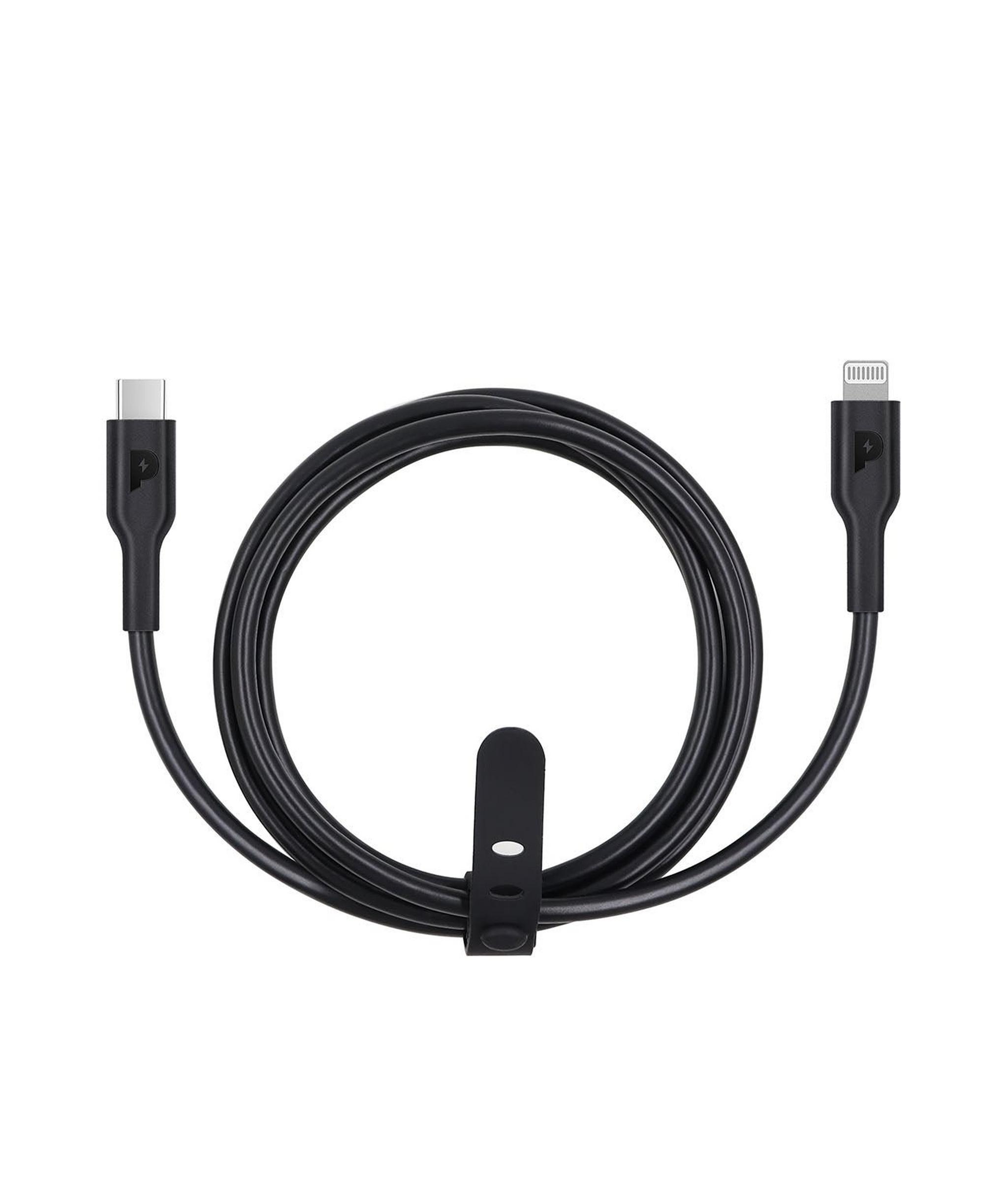 Powerology USB-C to Lightning PD 20W 2m Cable - Black