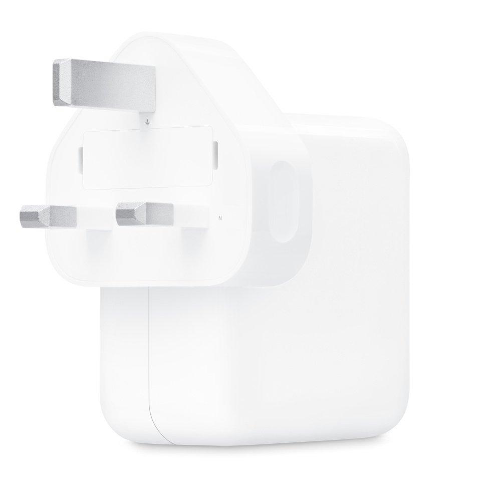 Apple Dual USB-C Port Power Adapter, 35W, MNWP3B/A - White