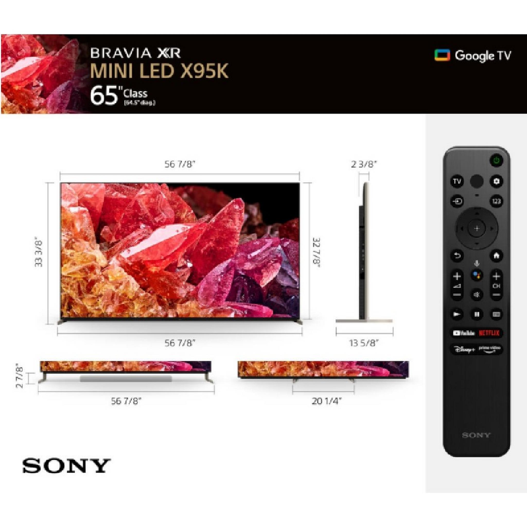 Sony Smart TV 65-inch Android UHD HDR (XR-65X95K)