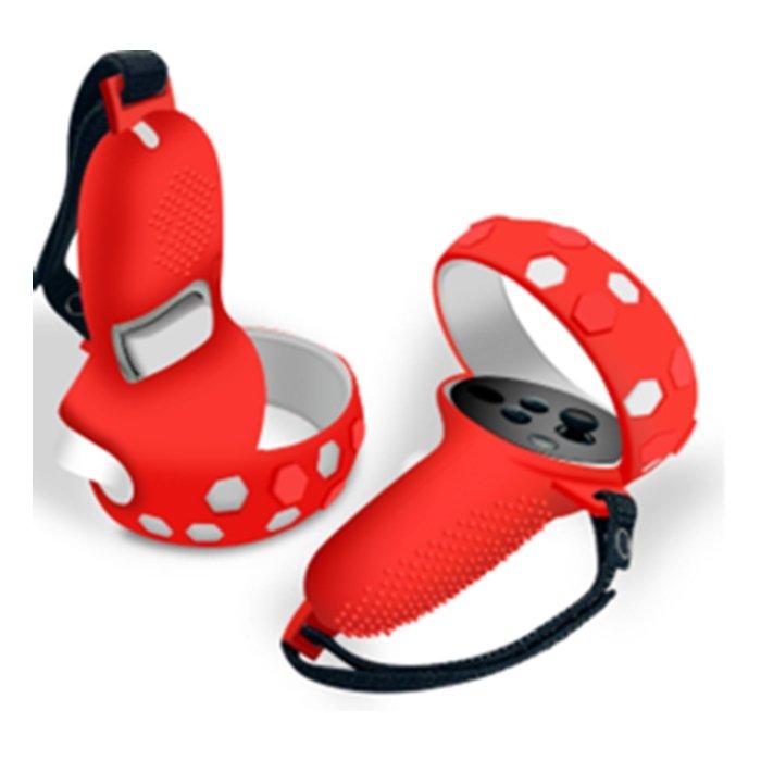 Gamax Oculus Quest 2 Silicone Grip All Inclusive Case - Red