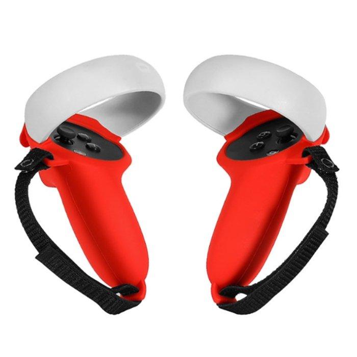 Buy Gamax oculus quest 2 half pack handle cover - red in Kuwait