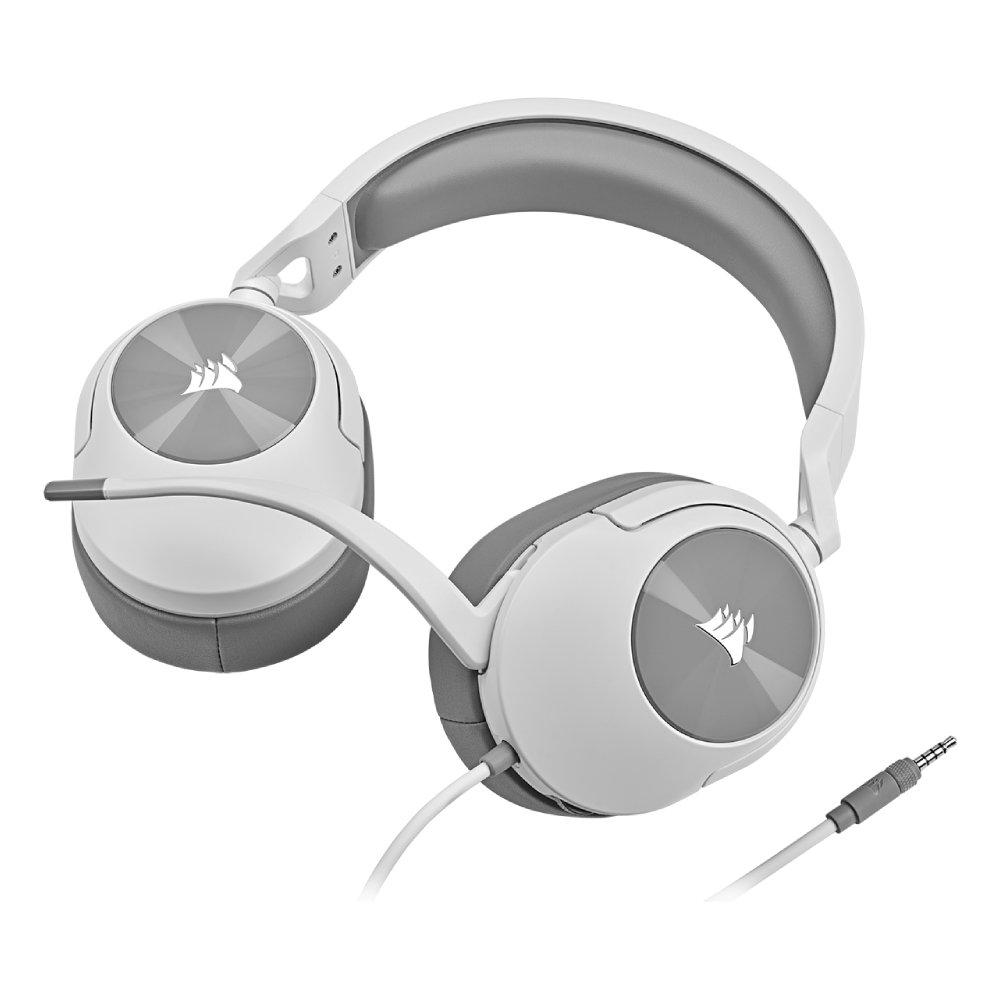 Corsair HS55 Stereo Wired Gaming Headset - White