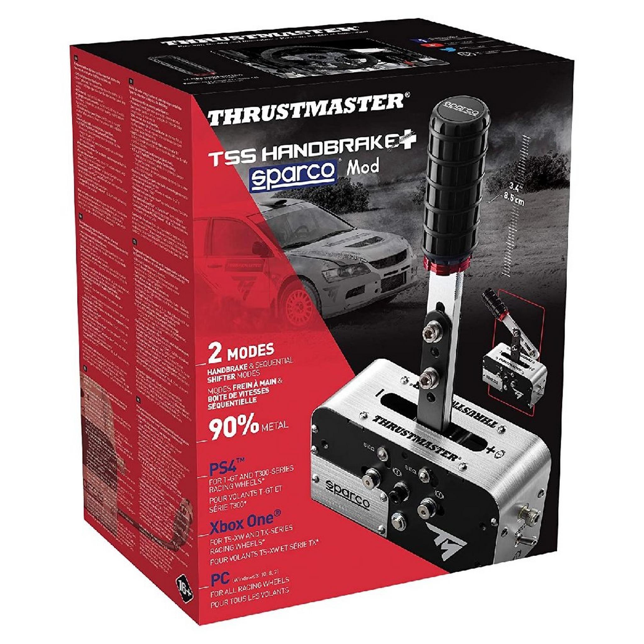 Thrustmaster TSS Handbrake Sparco Mod+ handbrake and sequential shifter for PS5 / PS4 / Xbox One / PC, TM-SPARCOHANDBRAKE