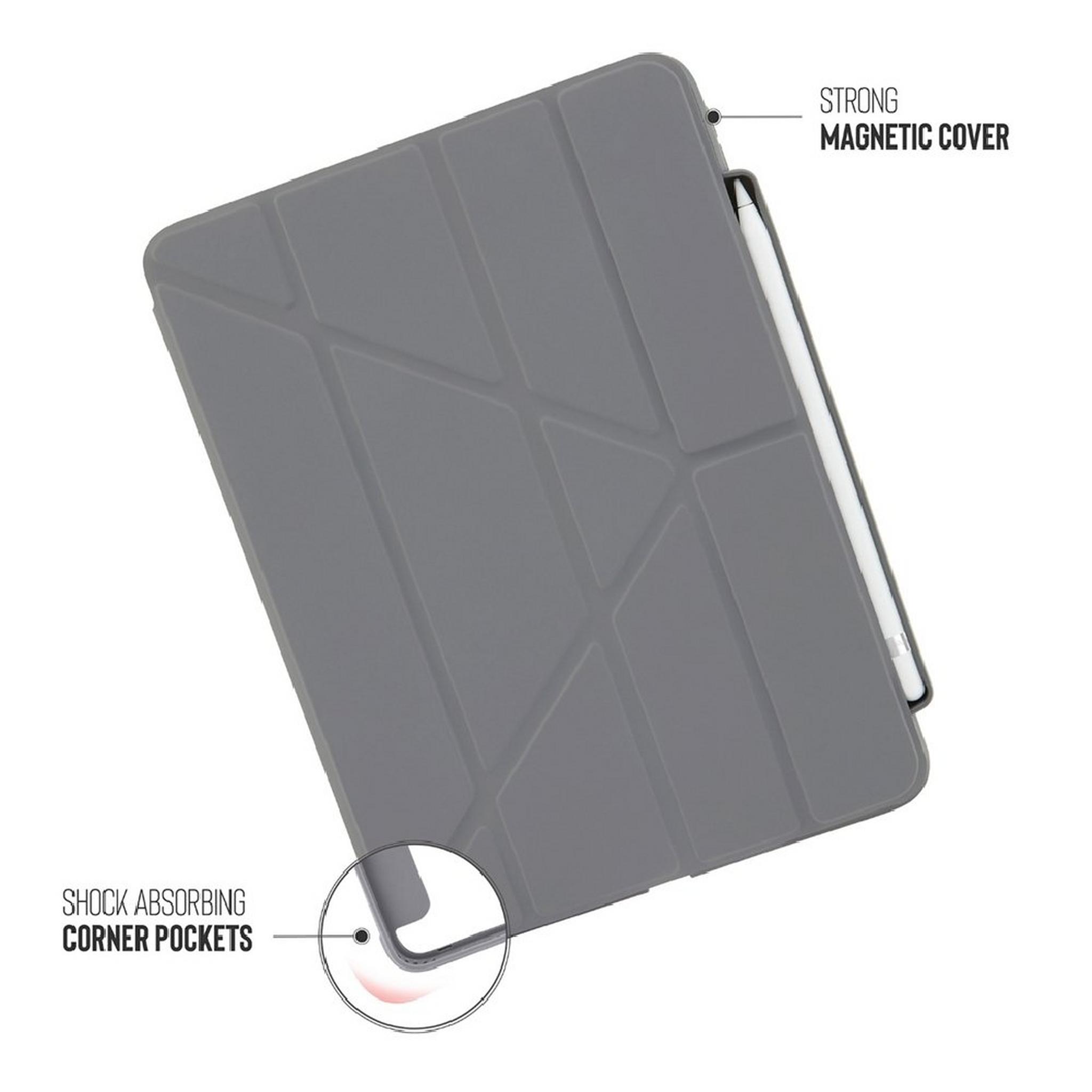 Pipetto Origami No3 Pencil Case for iPad 2022, 10.9 inch – Grey
