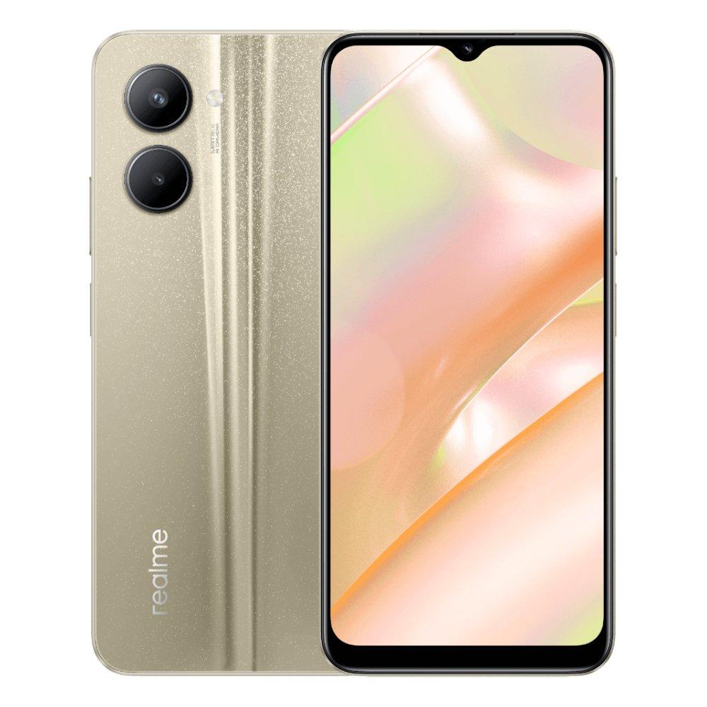 Buy Realme c33 6. 5-inch, 128gb, 4gb ram phone - sandy gold in Kuwait