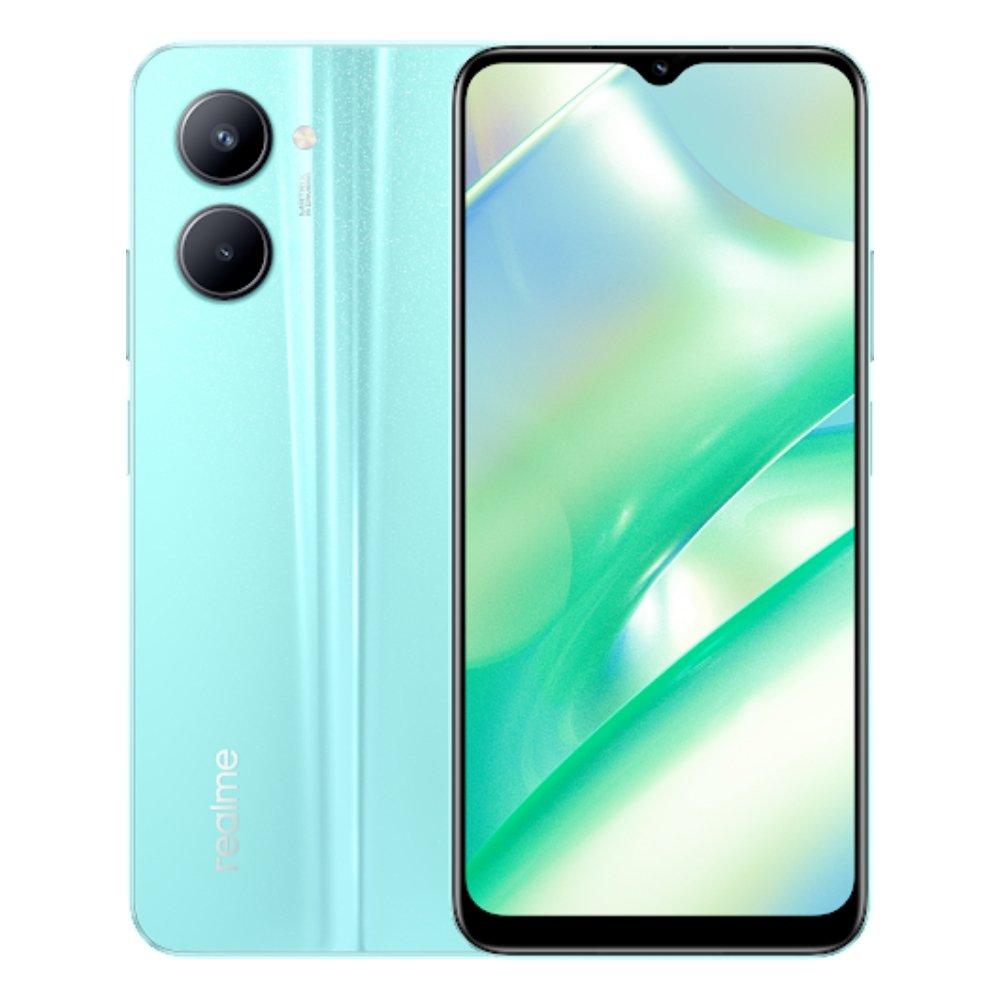 Buy Realme c33 6. 5-inch, 128gb, 4gb ram phone - aqua blue in Saudi Arabia