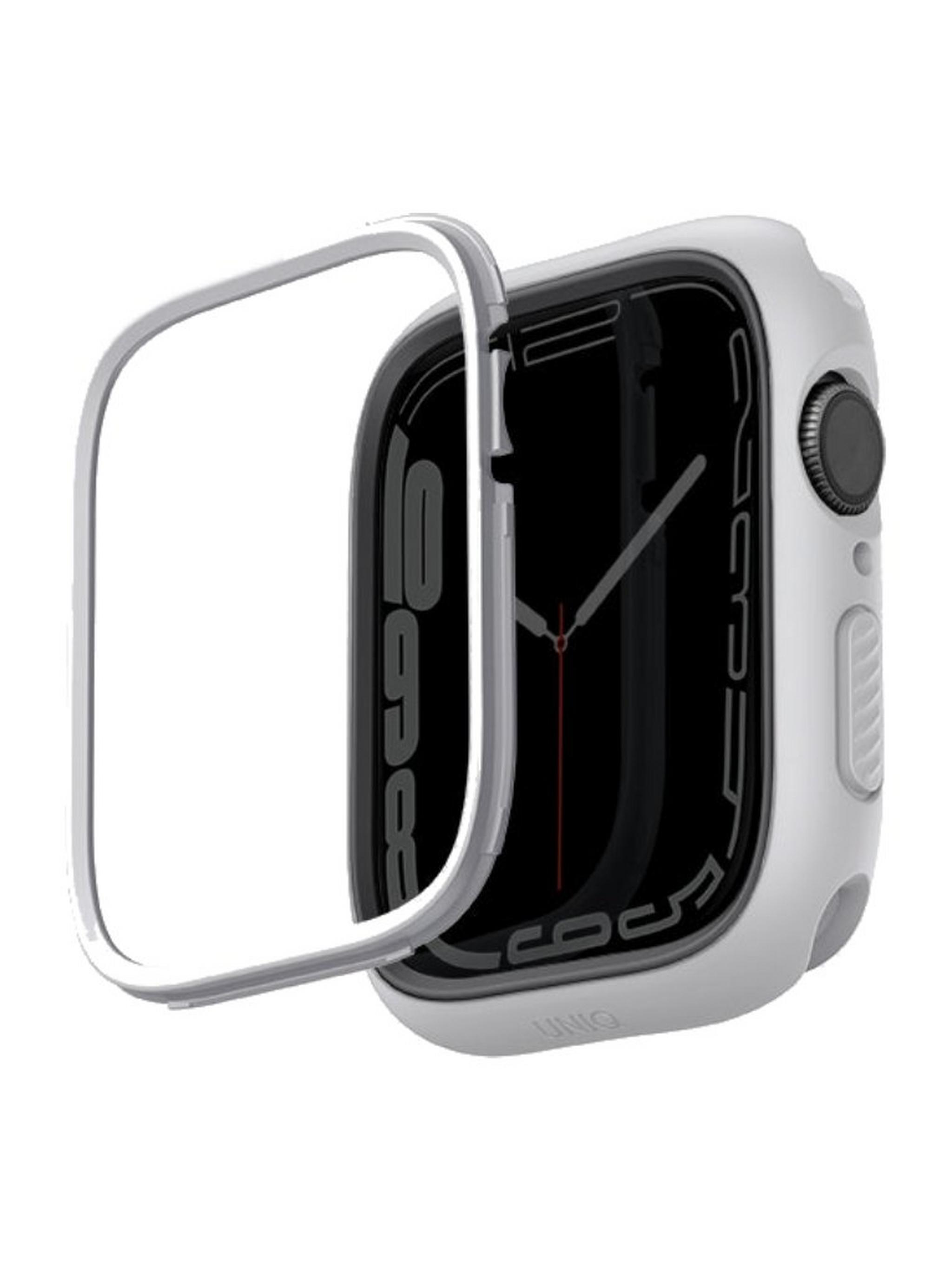 UNIQ Moduo Case with Interchangeable Bezels for Apple Watch 40 / 41mm - Stone Grey