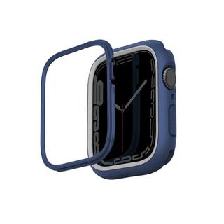 Buy Uniq moduo apple watch case with interchangeable pc bezel, 45/44mm, 6700198 – blue &amp... in Kuwait