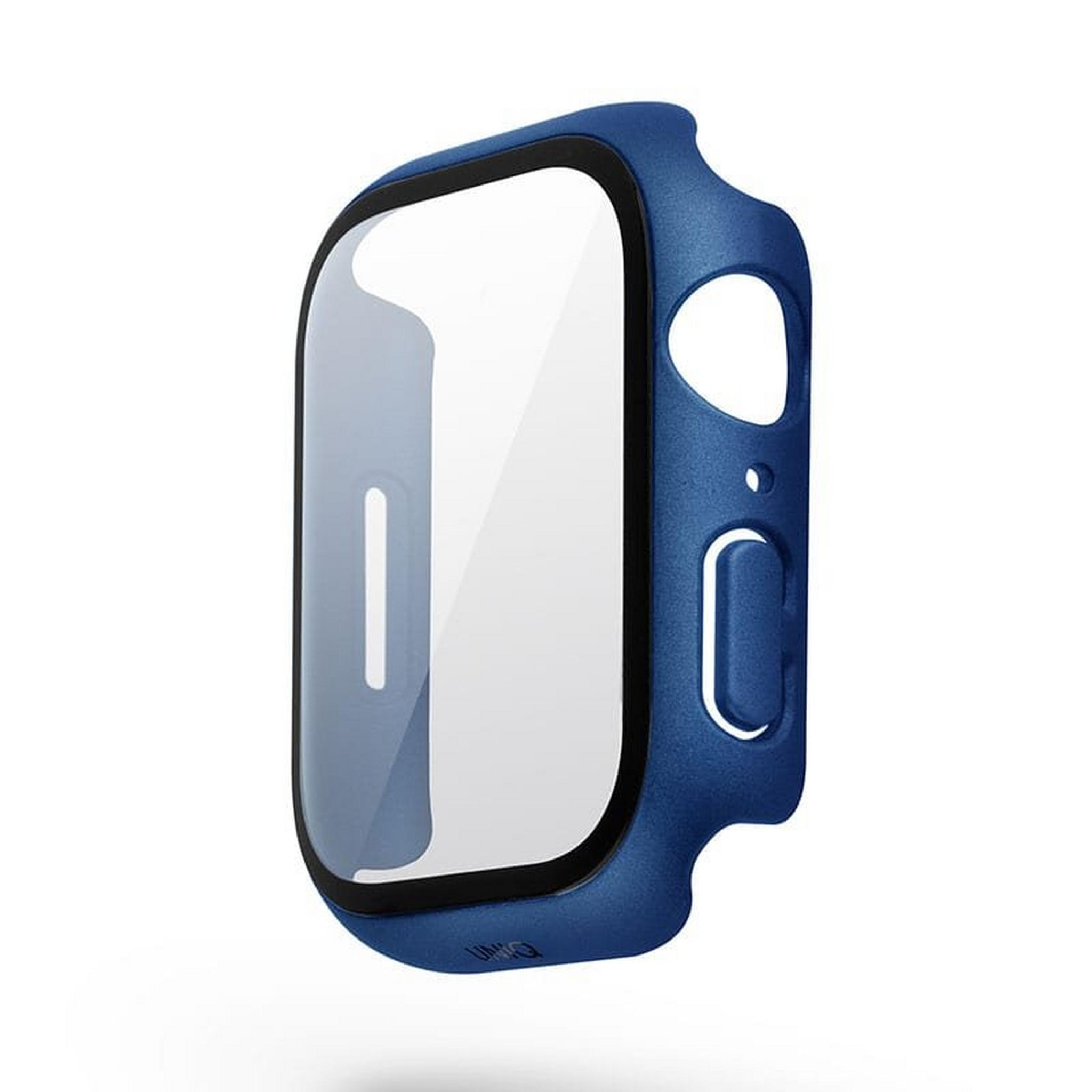 UNIQ Legion Case with Tempered Glass Protection for Apple Watch 45mm - Blue