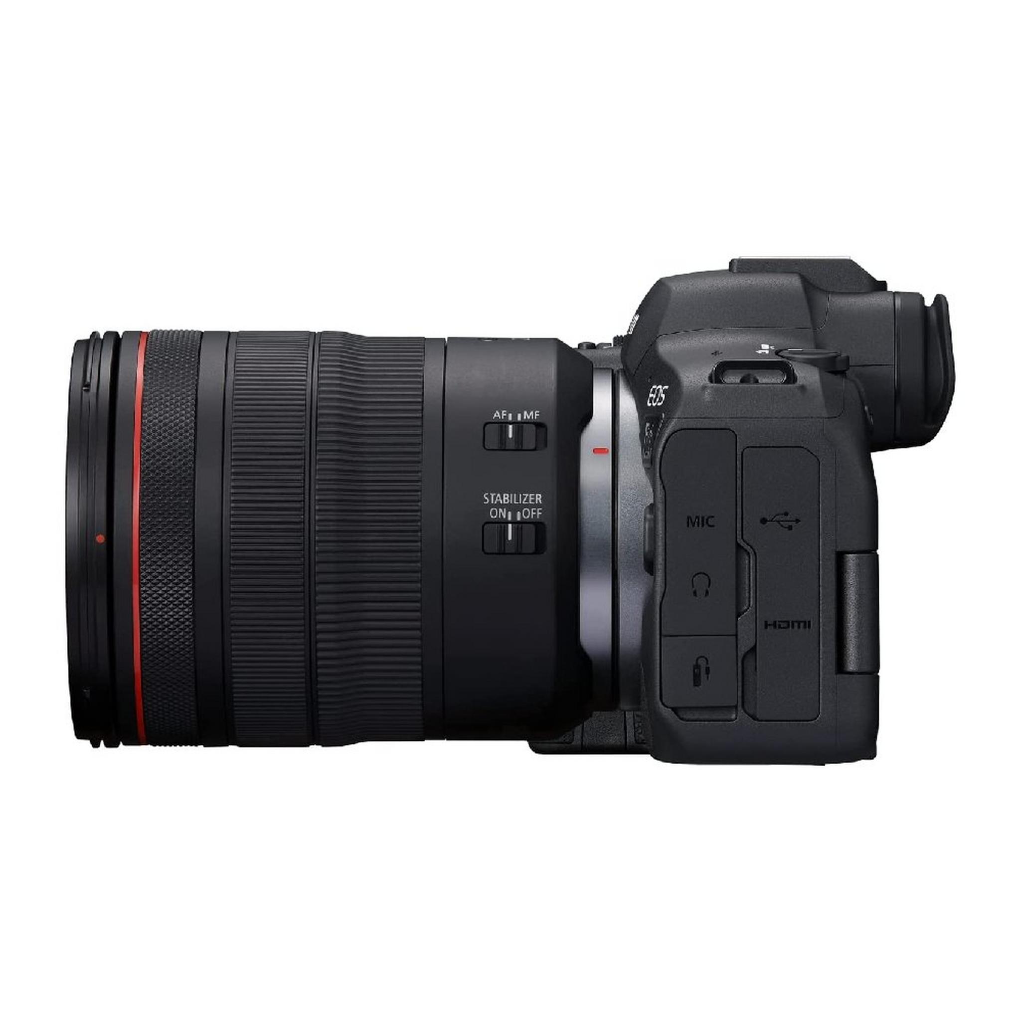 Canon EOS R6 Mark II Full Frame RF Mirrorless Camera & 24-105mm F4 Lens IS USM, 5666C013AA