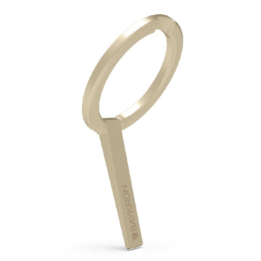 قاعدة حمل هاتف مغناطيسية صغيرة الحجم من بايكرون، BKR-MAGST-GLD - ذهبي