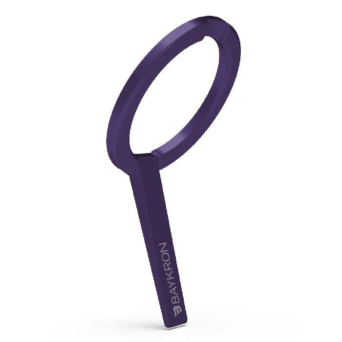 حامل مغناطيسي مضغوط للجوالات من بايكرون BKR-MAGST-DP - أرجواني