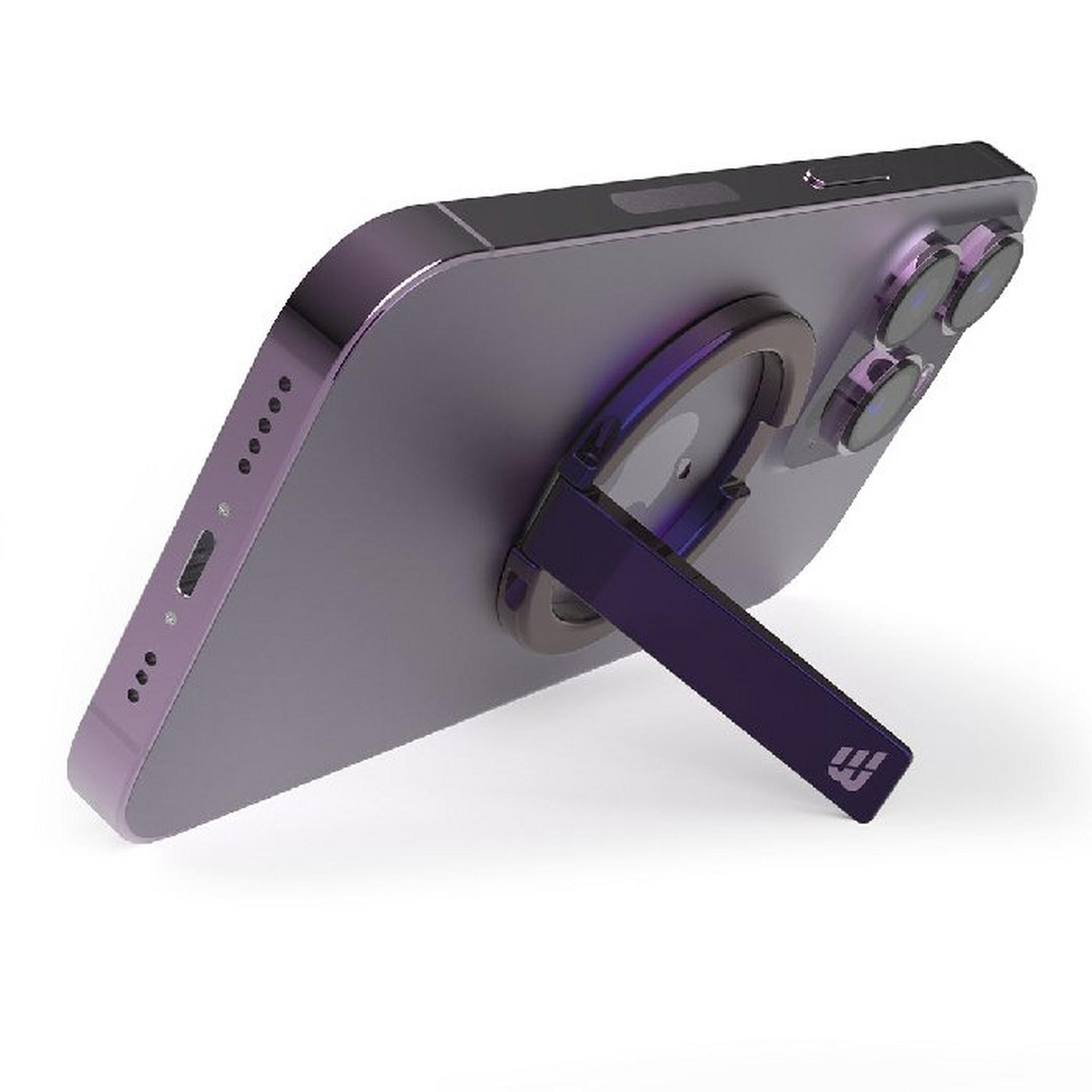 Baykron Compact Magnetic Stand for Mobiles, BKR-MAGST-DP - Purple
