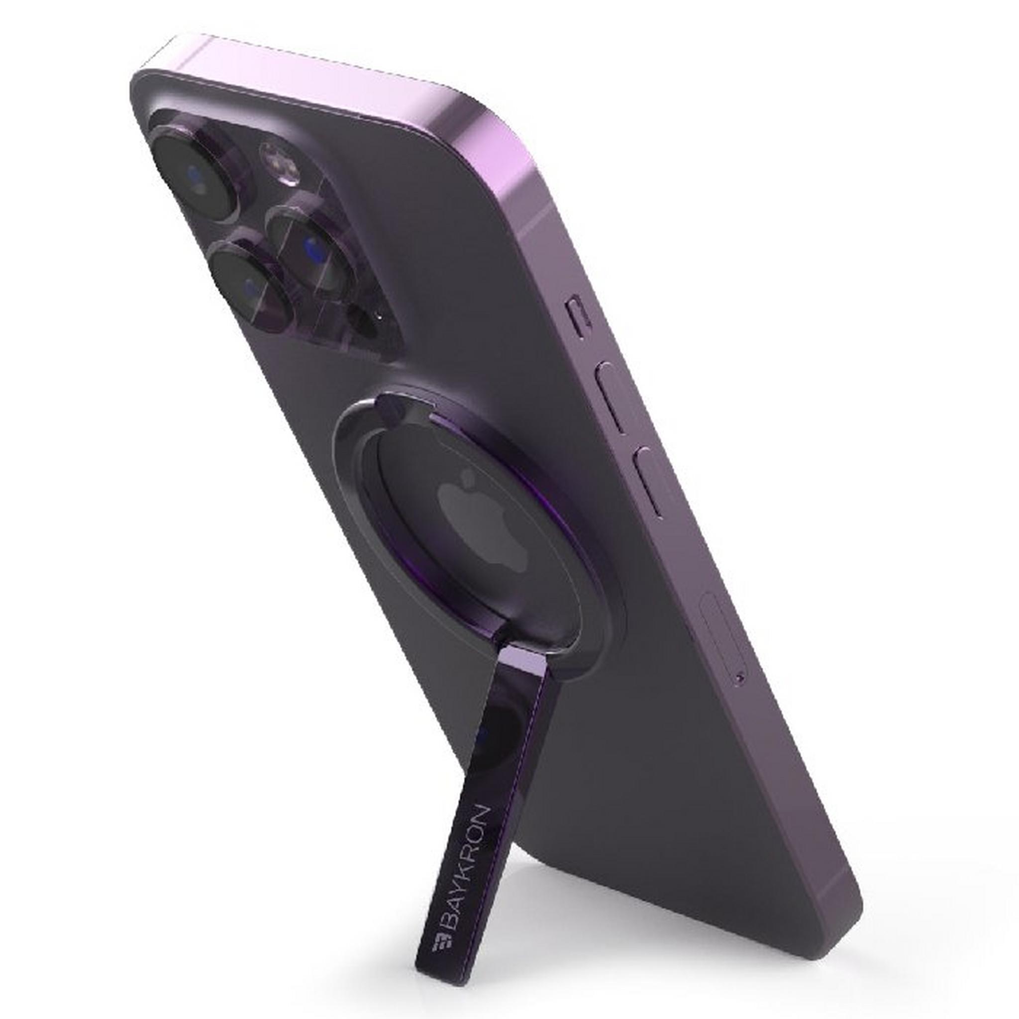 Baykron Compact Magnetic Stand for Mobiles, BKR-MAGST-DP - Purple