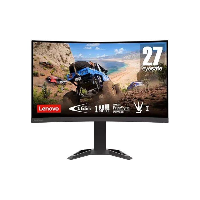 Buy Lenovo g27c 27 inch curved gaming monitor, 66f3gac2uk in Kuwait
