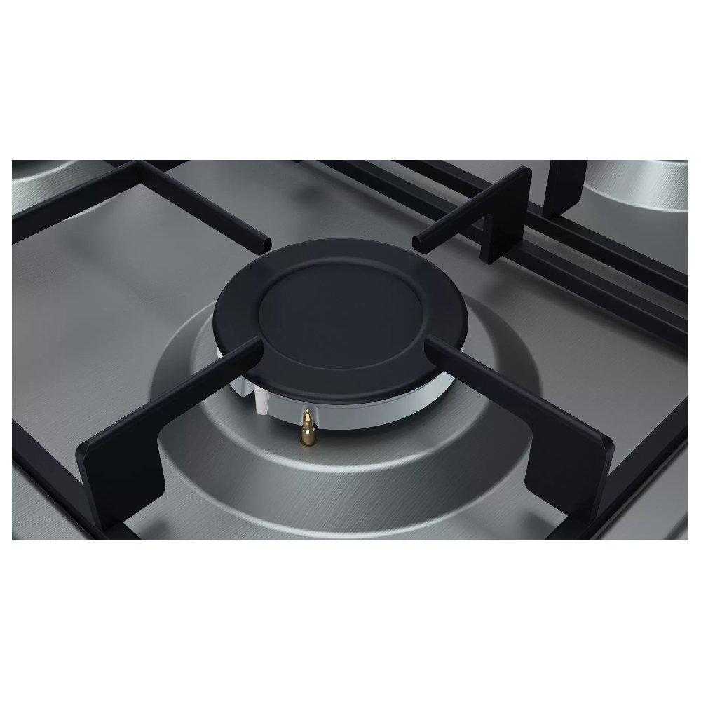 BOSCH Serie 2 Built-In Gas Hob 60Cm, PBP6C5B62M- Stainless steel