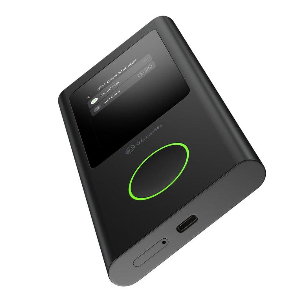 GlocalMe U50 Portable 5G Router, Wireless 5G, Dual-band, U50 - Black