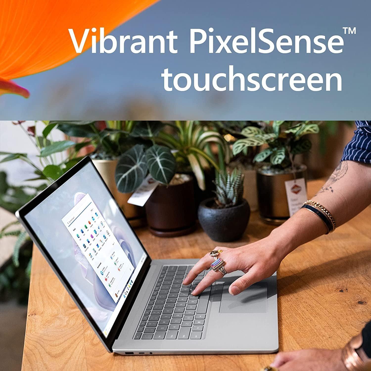 Microsoft - Surface Laptop 5 - Intel Evo Platform Core i7 - 15” Touch Screen - 8GB Memory - 256GB SSD with Windows 11 - Platinum