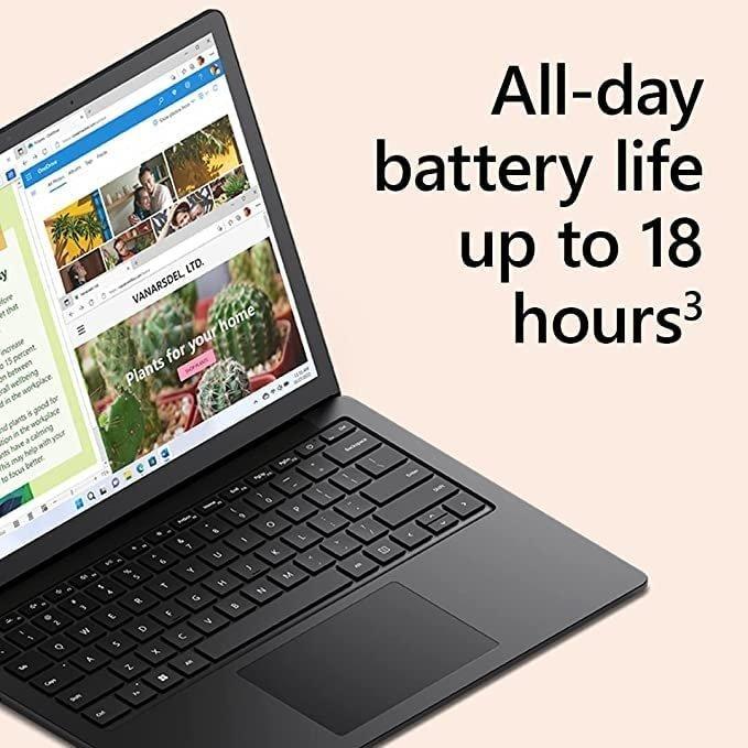 Microsoft - Surface Laptop 5 - Intel Evo Platform Core i7 - 15” Touch Screen - 16GB Memory - 512GB SSD with Windows 11 - Black