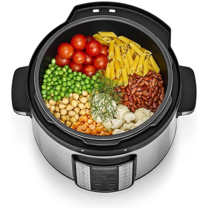 Black+Decker (9 In 1) - 1350W - Smart Steam Pot